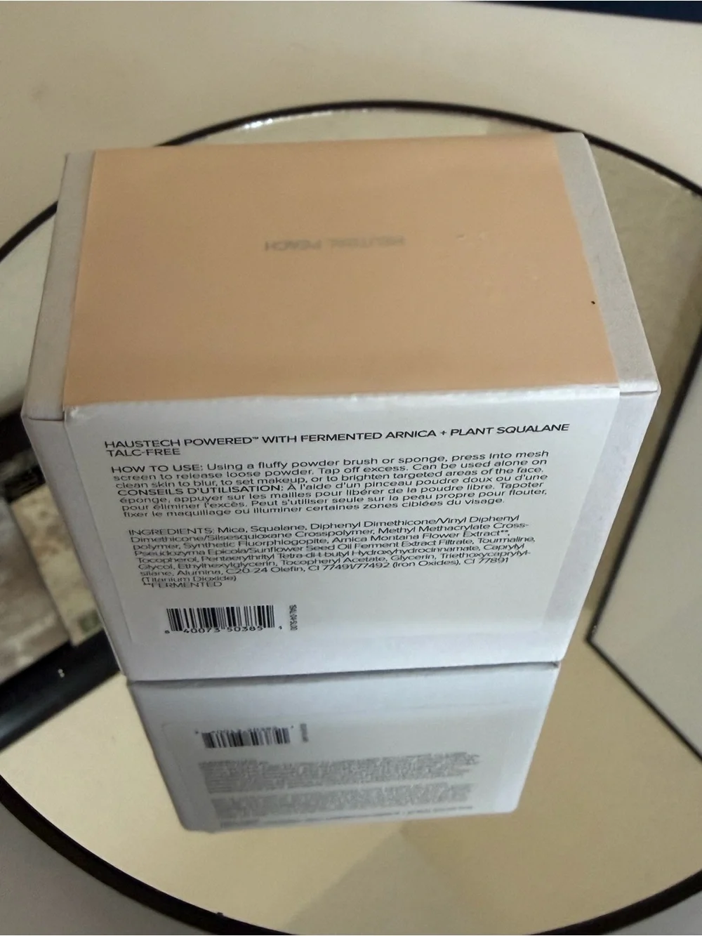 HAUS LABS | Bio-Blurring Loose Setting Powder Neutral Peach Sealed